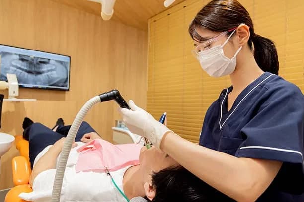 Dental hygienist at GrandSmile Dental Center